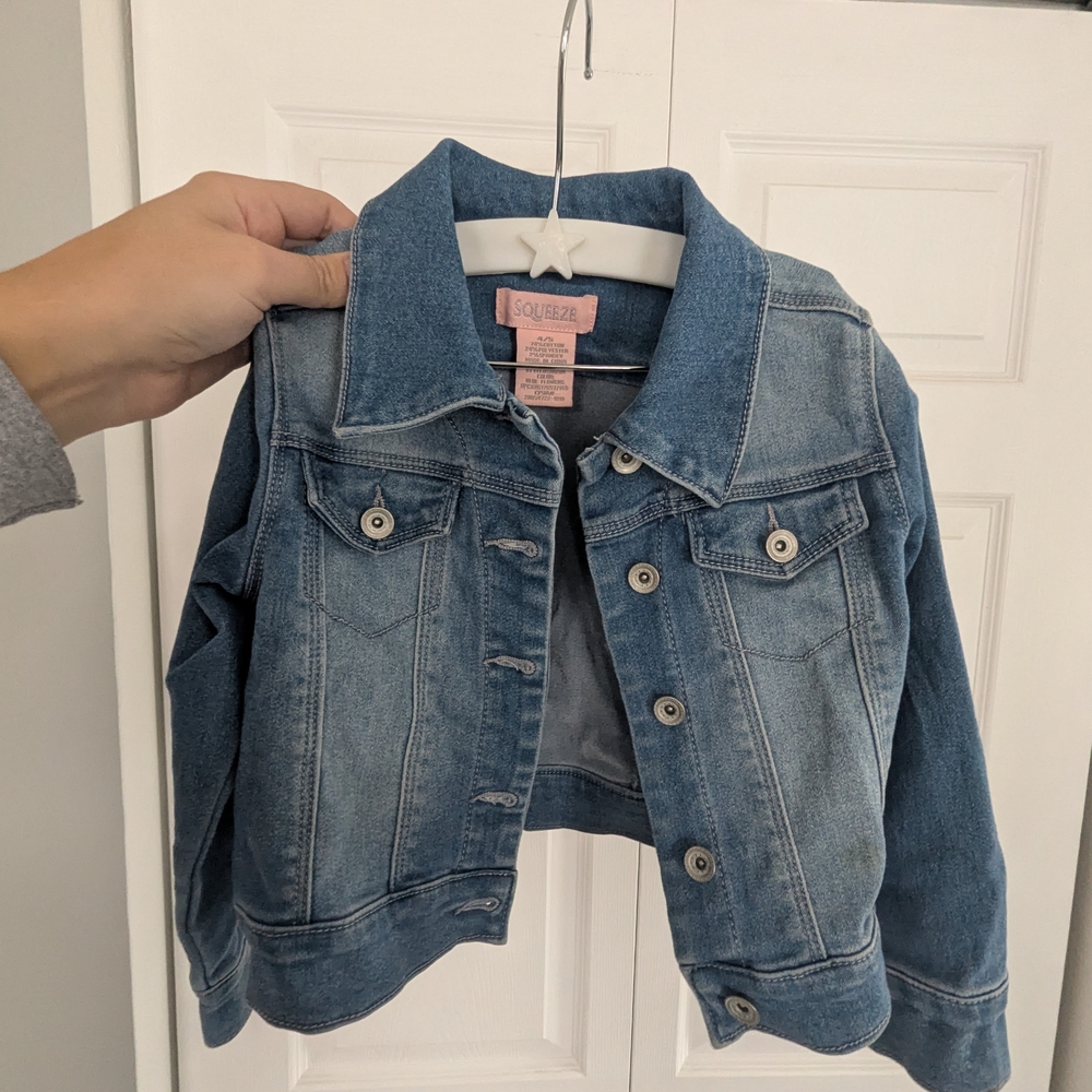 Squeeze Kids Classic Blue Jean Jacket